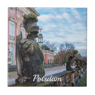 Ritterstatuen in Potsdam Fliese