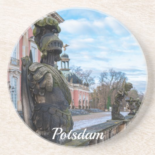 Ritterstatuen in Potsdam Getränkeuntersetzer (Vorne)