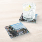 Ritterstatuen in Potsdam Glasuntersetzer (Schrägansicht)