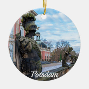 Ritterstatuen in Potsdam Keramik Ornament