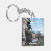 Ritterstatuen in Potsdam Schlüsselanhänger (Vorderseite links)