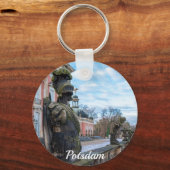 Ritterstatuen in Potsdam Schlüsselanhänger (Rückseite)