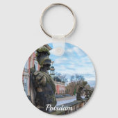 Ritterstatuen in Potsdam Schlüsselanhänger (Rückseite)