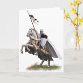 Rittertempel Karte (Gelbe Blume)