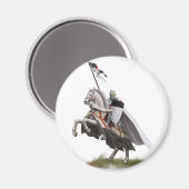 Rittertempel Magnet (Vorderseite/Rückseite)