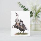 Rittertempel Postkarte (Stehend Vorderseite)