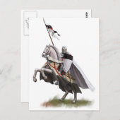Rittertempel Postkarte (Vorne/Hinten)