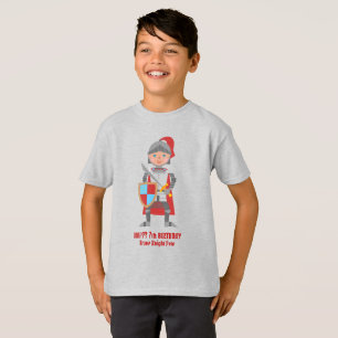 Ritterturnier im Mittelalter Geburtstagsparty T-Shirt