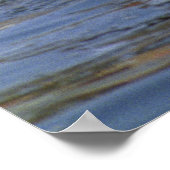 Ritual Bath in River Ganges, Varanasi, Indien Poster (Ecke)