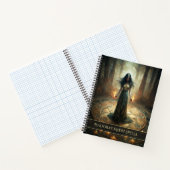 Ritual Circle - Dark Hexe Custom Zell Journal Notizblock (Innenseite)