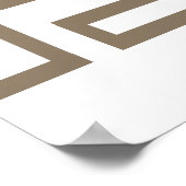 Ritual des afrikanischen Stammeskriegers Poster (Ecke)