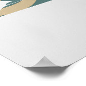 Ritual des afrikanischen Stammeskriegers Poster (Ecke)