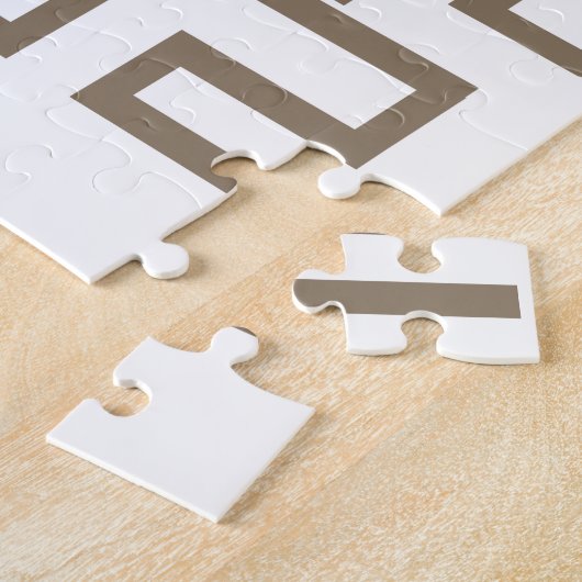 Ritual des afrikanischen Stammeskriegers Puzzle (Seite)