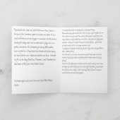 Ritual für Papa Guede alias Baron Samedi Karte (Innenseite)