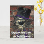 Ritual für Papa Guede alias Baron Samedi Karte (Gelbe Blume)