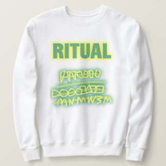 Ritual graffiti glühen sweatshirt