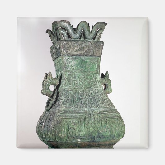 Ritual 'Hu' vase, Chou Dynast Magnet (Vorne)