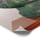 Ritual 'Hu' vase, Chou Dynast Poster (Ecke)