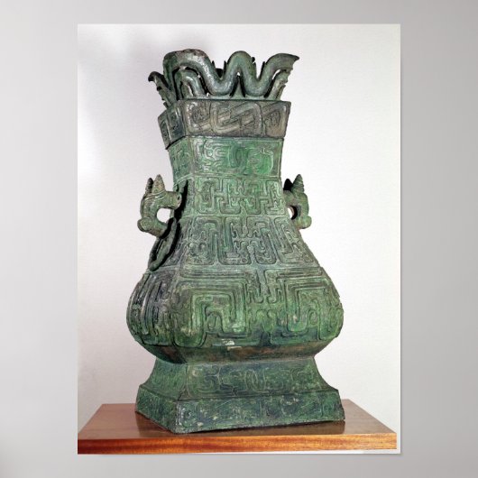 Ritual 'Hu' vase, Chou Dynast Poster (Vorne)