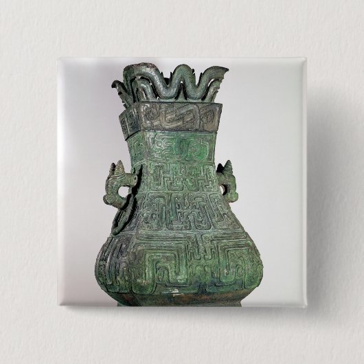 Ritual"HU" Vase, ChouDynast Button (Vorderseite)