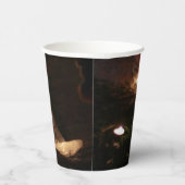 Ritual Paper Cup bei Kerzenlicht - Anpassbar Pappbecher (Rechts)