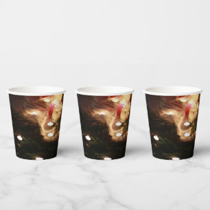 Ritual Paper Cup bei Kerzenlicht - Anpassbar Pappbecher