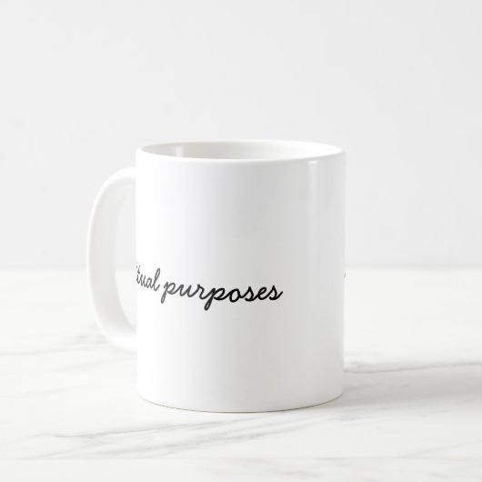 Rituale Zwecke Kaffeetasse (Vorderseite Links)