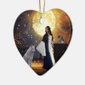 Ritualnacht Keramik Ornament (Links)