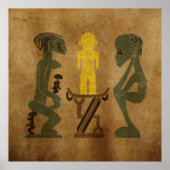 Ritualszene Poster (Vorne)