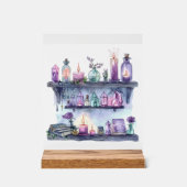 Ritueller Schelf - Jedes Element besitzt einen Zau Acrylschild (Vorderseite)