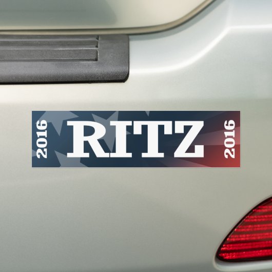 Ritz - Glenda Ritz 2016 Autoaufkleber (Auf Auto)