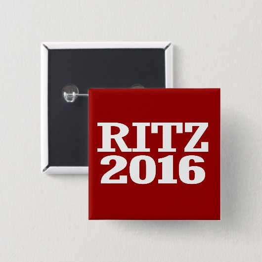 Ritz - Glenda Ritz 2016 Button (Vorne & Hinten)