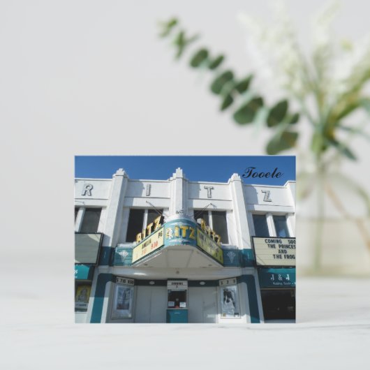 Ritz Theater Postkarte (Stehend Vorderseite)