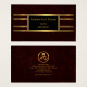 Ritzy Unique Elegant Red Grunge Chauffeur (Vorne & Hinten)