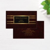 Ritzy Unique Elegant Red Grunge Chauffeur (Schreibtisch)