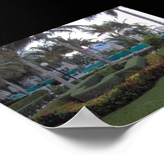 Riu Garden Poster (Ecke)