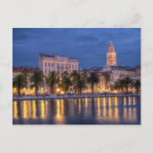 Riva, Split, Kroatien Postkarte (Vorderseite)