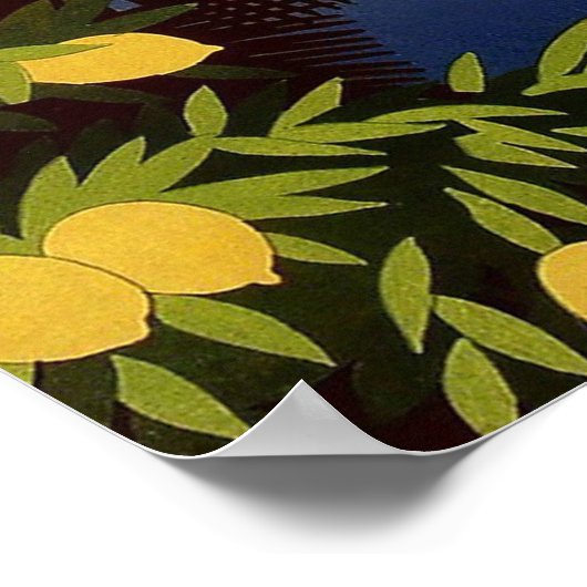 Riva Torbole, Gardasee, Italien, italienische Rivi Poster (Ecke)