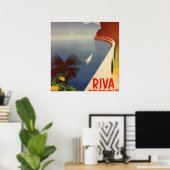 Riva Torbole, Gardasee Poster (Heimbüro)