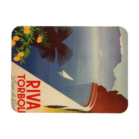 Riva Torbole, Lago di Garda Magnet (Horizontal)