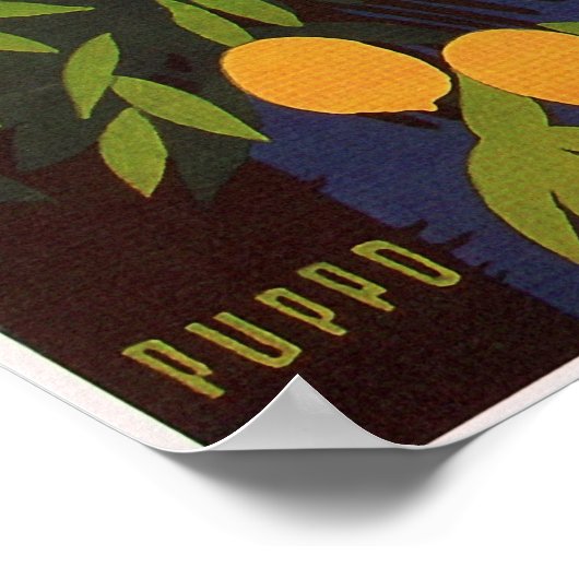 Riva Torbole, Lago di Garda Poster (Ecke)