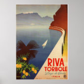 Riva Torbole, Lago di Garda Poster (Vorne)