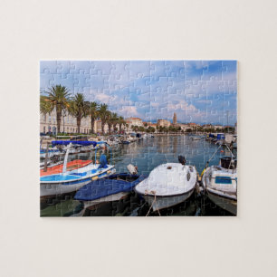 Riva Ufergegend, Spalte, Kroatien Puzzle