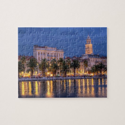 Riva Ufergegend, Spalte, Kroatien Puzzle (Horizontal)