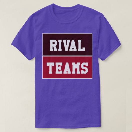 Rival Teams Texas AM vs Arkansas TShirt (Design vorne)