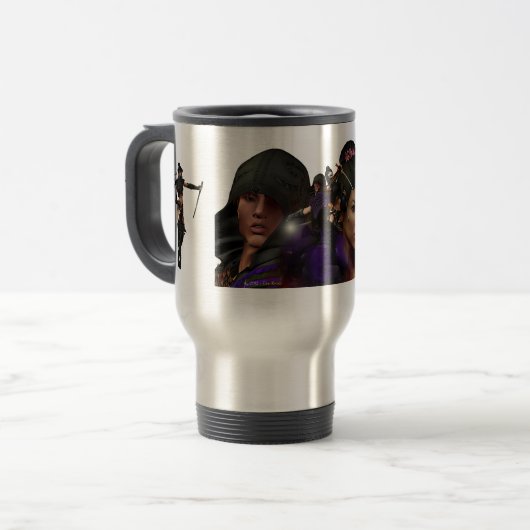 Rivale-Tasse Reisebecher (Vorderseite Links)