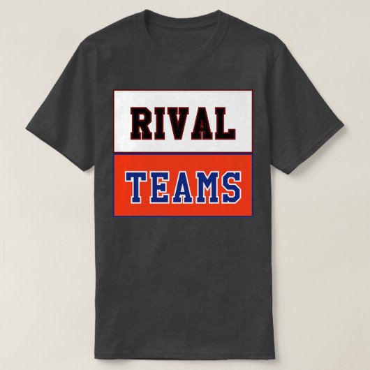 Rivalen-Teams Süd-Olina gegen Florida T-Shirt (Design vorne)