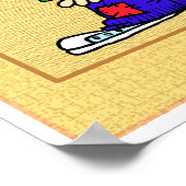 Rivalry Virginia Tech vs Va Poster (Ecke)