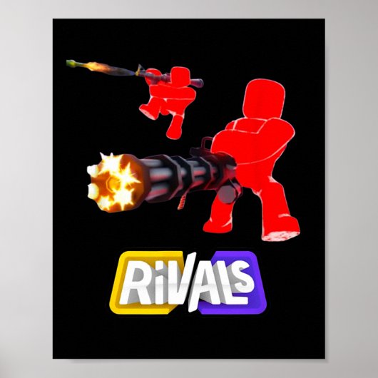 Rivals Game Merchandise Poster (Vorne)