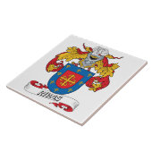 Rivas Familienwappen Fliese (Seite)